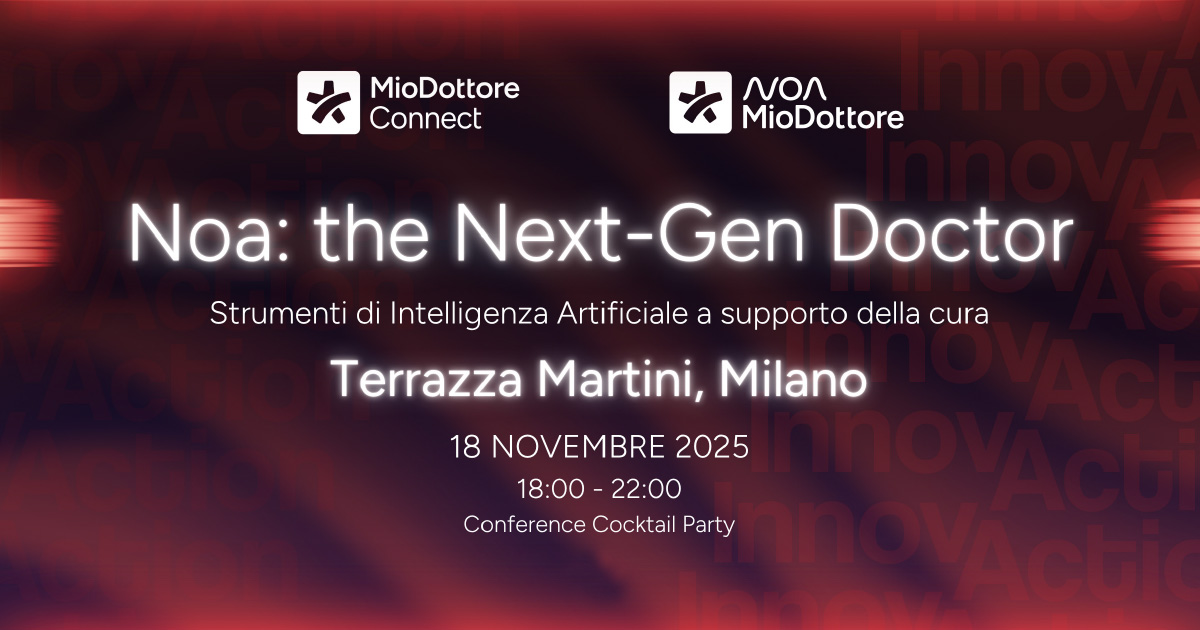 MioDottore Connect NOA The Next Gen Doctor 18 novembre Milano 1